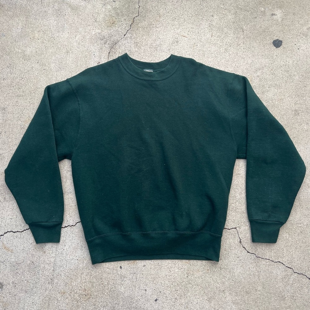 Vintage Munsingwear Crewneck Green Heavyweight USA